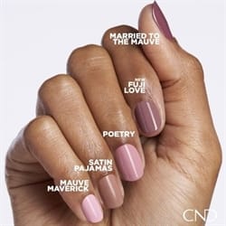 206 Mauve Maverick, CND Vinylux, Art Vandal Collection